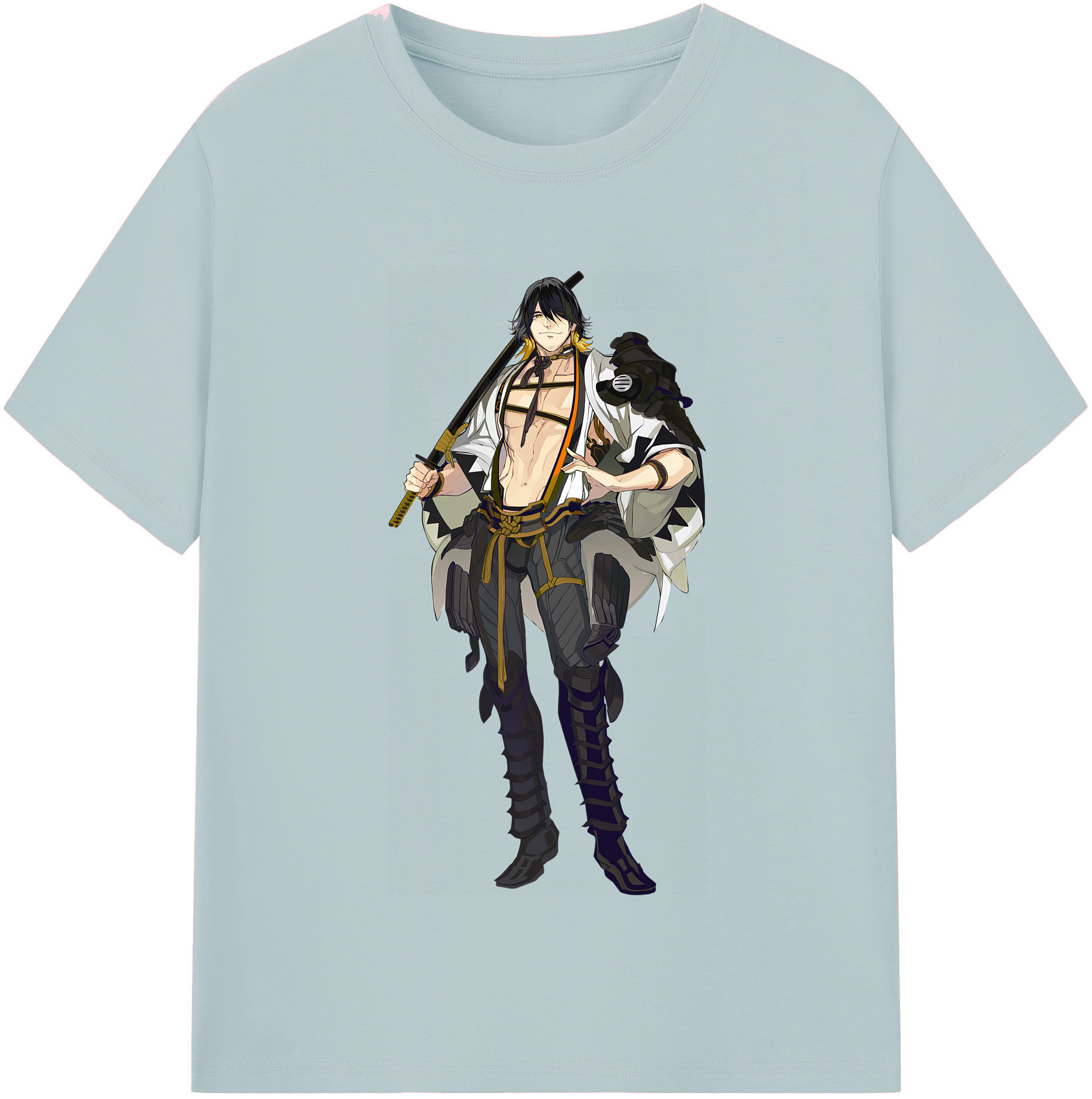（画像用） 刀剣乱舞 Touken Ranbu 綿100％半袖Tシャツ（フロントプリント）
